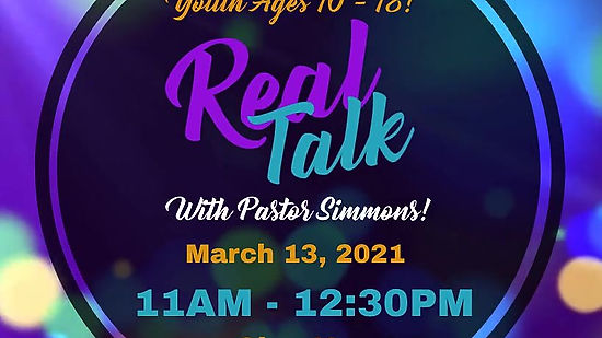 Real Talk with Pastor Simmons